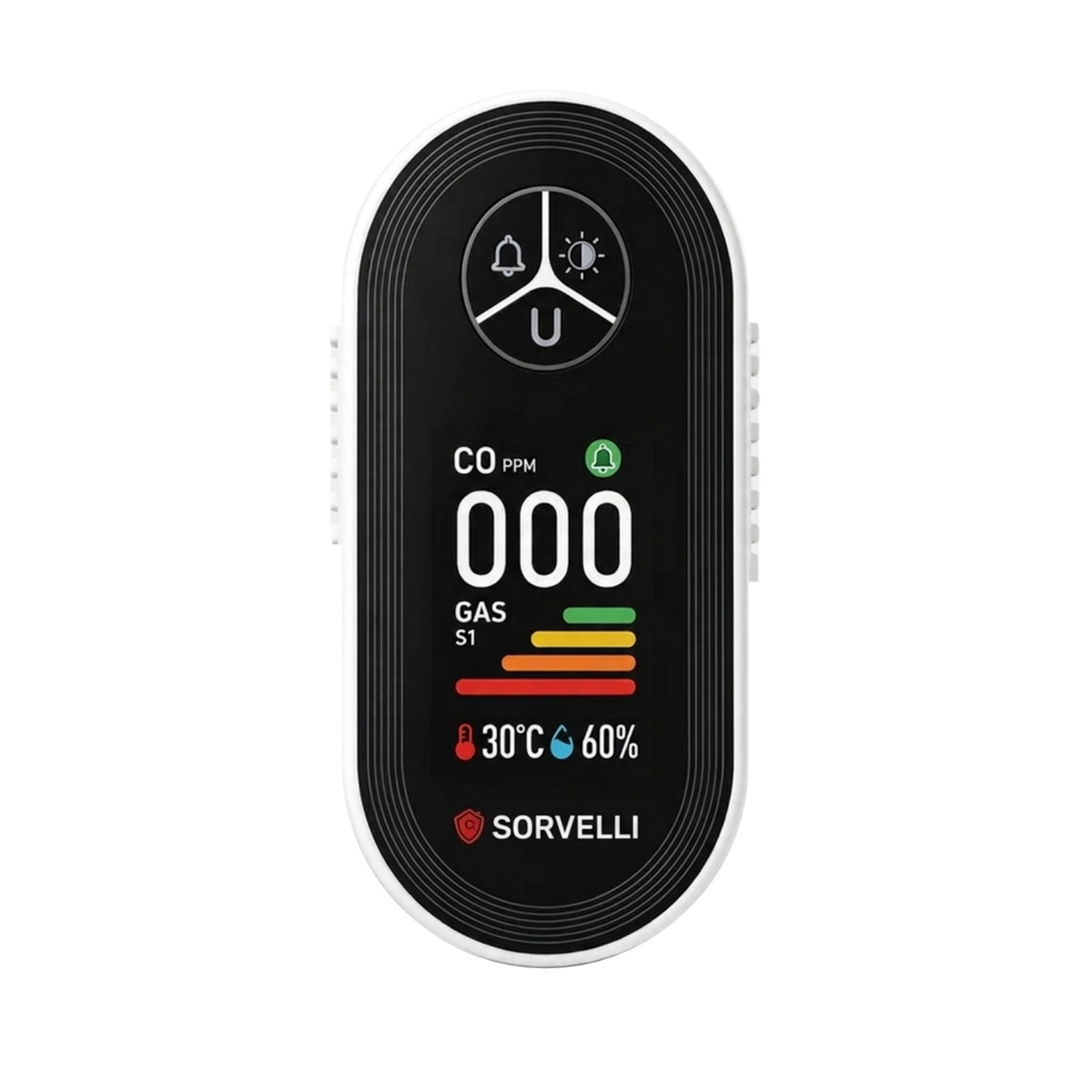 Rilevatore di Gas e Monossido di Carbonio con Display PPM in Tempo Reale