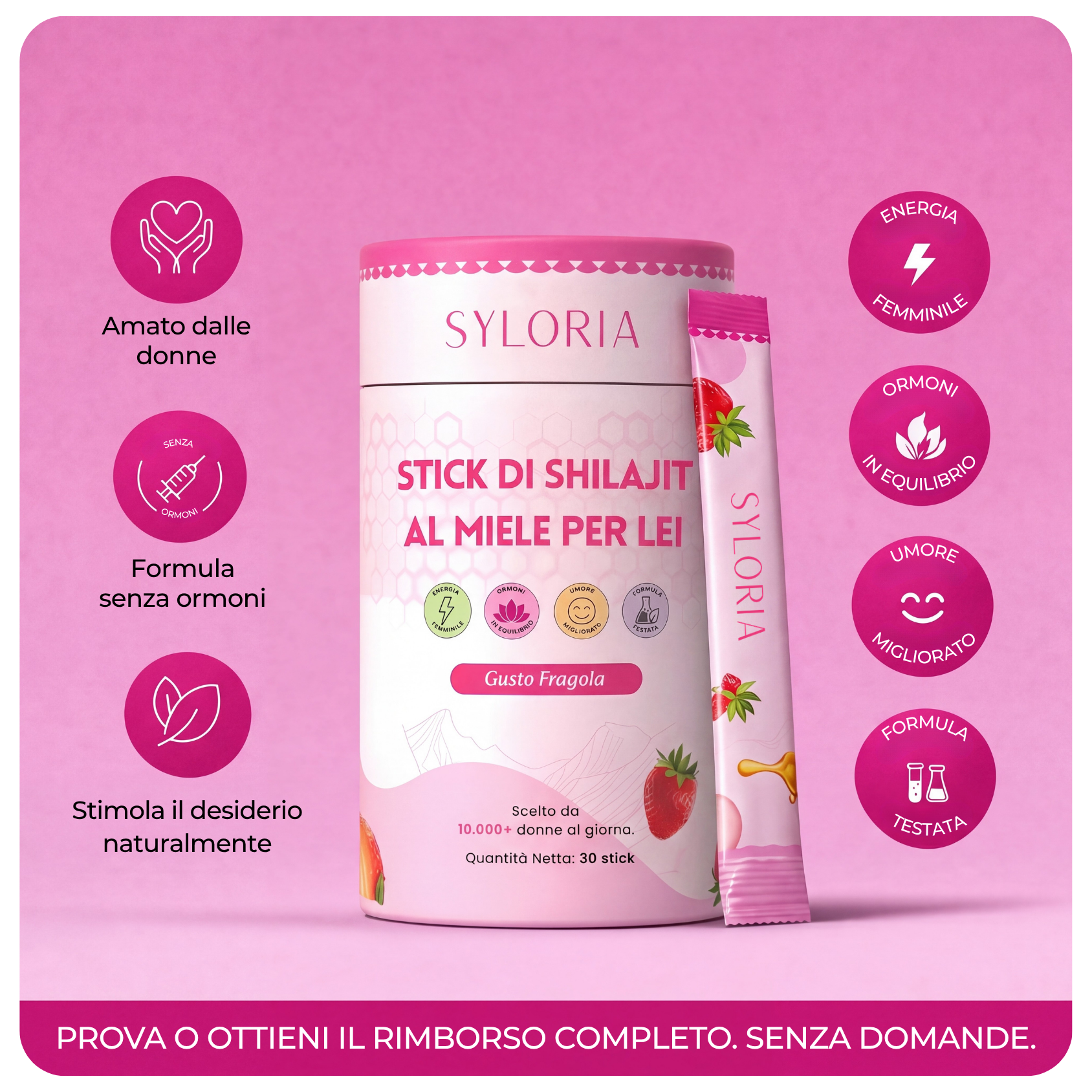 SYLORIA - Sticks di Shilajit